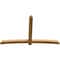 Ekena Millwork Bellingham Rough Sawn Timber Gable Bracket, Western Red Cedar, 108"W x 68"H x 4"D x 6"F, 15/12 Pitch GBW108X68X0406BEL00RWR - alternate 5